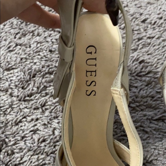 Guess Beige/ Cream heels - Picture 5 of 5
